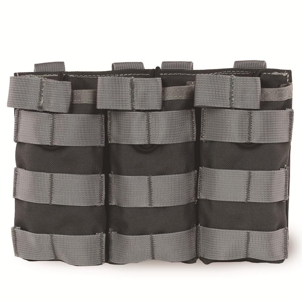 Тактический жилет Military Fan Molle с тройным подсумком - Многофункциональный аксессуар и подсумок для магазина M4