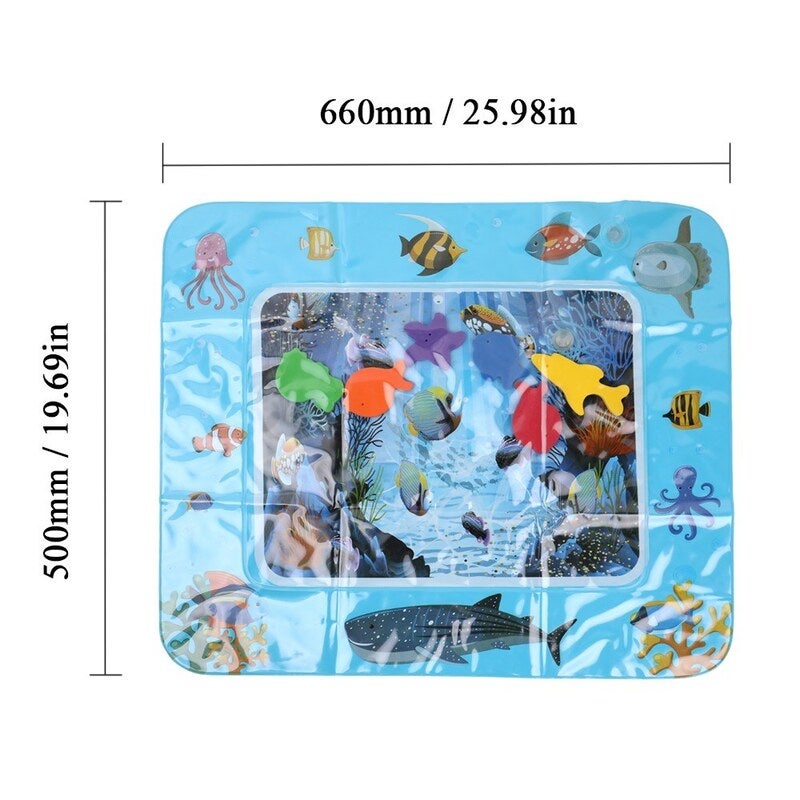 Playmats & Jigsaw Mats Pvc Inflatable Baby Water Mat Fun Activity Play Center For Children Infants Exquisite Cushion