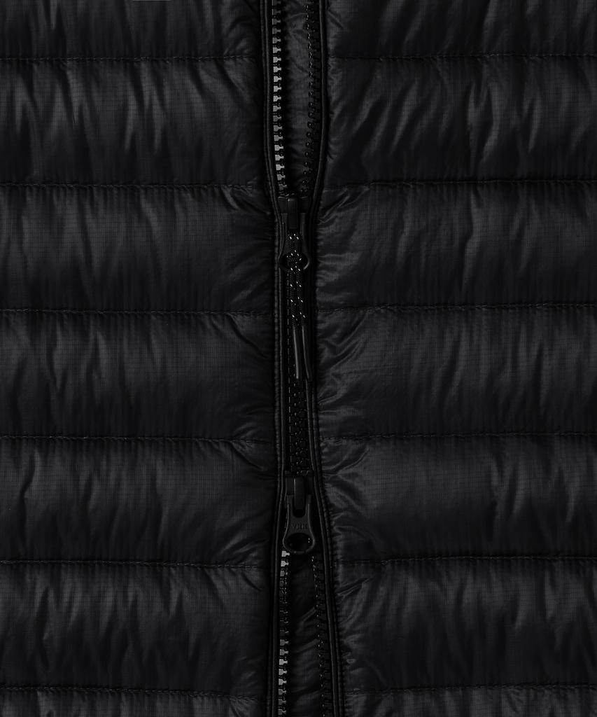 Musinsa Standard [City Leisure] Sheer Ripstop High-Neck Light Down Vest [Black]