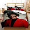 Die Weeknd Fashion Pop Singer 3D Printed Bedding Queen Bedding Set Customized King Size Bedding Set Soft and Comfortable