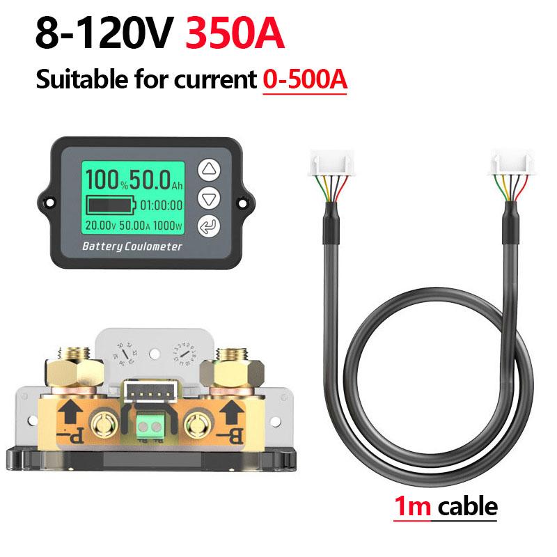 Измеритель кулона TK15 50A/100A/350A точный тестер емкости аккумулятора для электровелосипеда/пылесоса индикатор емкости кулона
