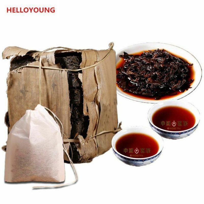 Чай Пуэр 1985 года, кирпичный китайский спелый пуэр, 250 г, черный чай Пуэр из древнего дерева