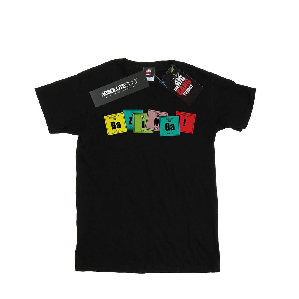 The Big Bang Theory Boys Bazinga Elements T-Shirt