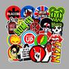 100 Music Theme Graffiti Stickers Motorcycle Car Skateboard Notebook Waterproof Stickers