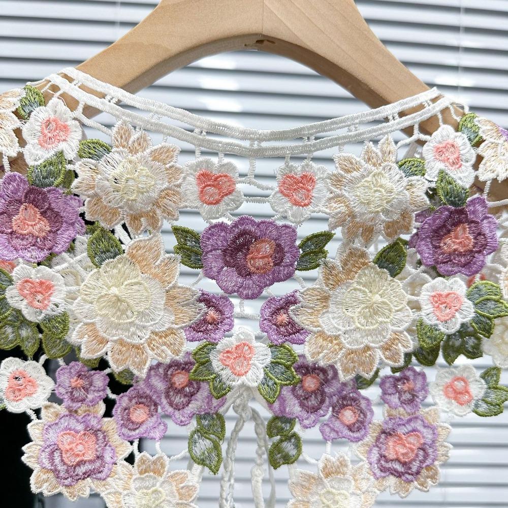 Embroidery Women's Lace Collar Collar Insignia Detachable Shirt New Cloak Fake False Collars