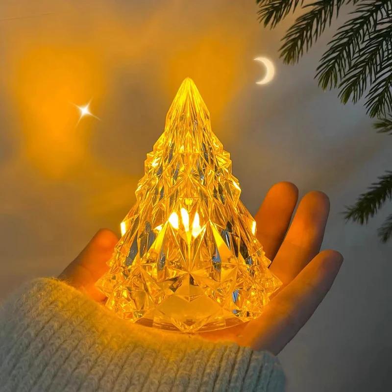 Outdoor Flameless LED Candle Light Halloween Wedding Christmas Decoration Creative Iceberg Light Wishing LED Light Warm White