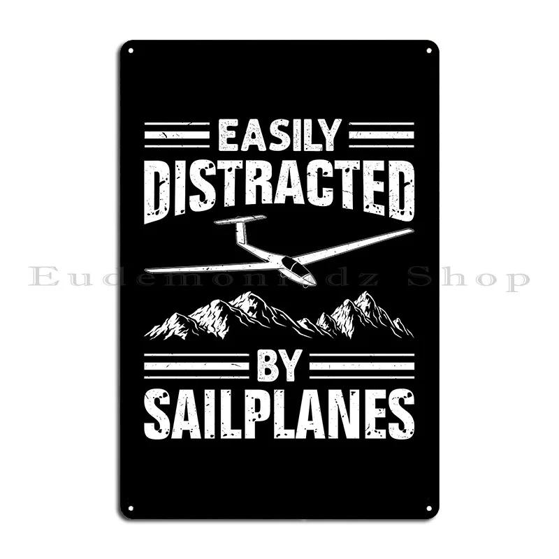 Gliding Glider Flight Flying Funny Gift Idea Pilot Sports Metal Plaque Customize Pub Garage Cinema Tin Sign Poster