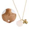 Stainless Steel Necklace Dolphin/Sea Turtles/Starfish/Seashells Pendant Choker Adjustable Length Neckchain for Women