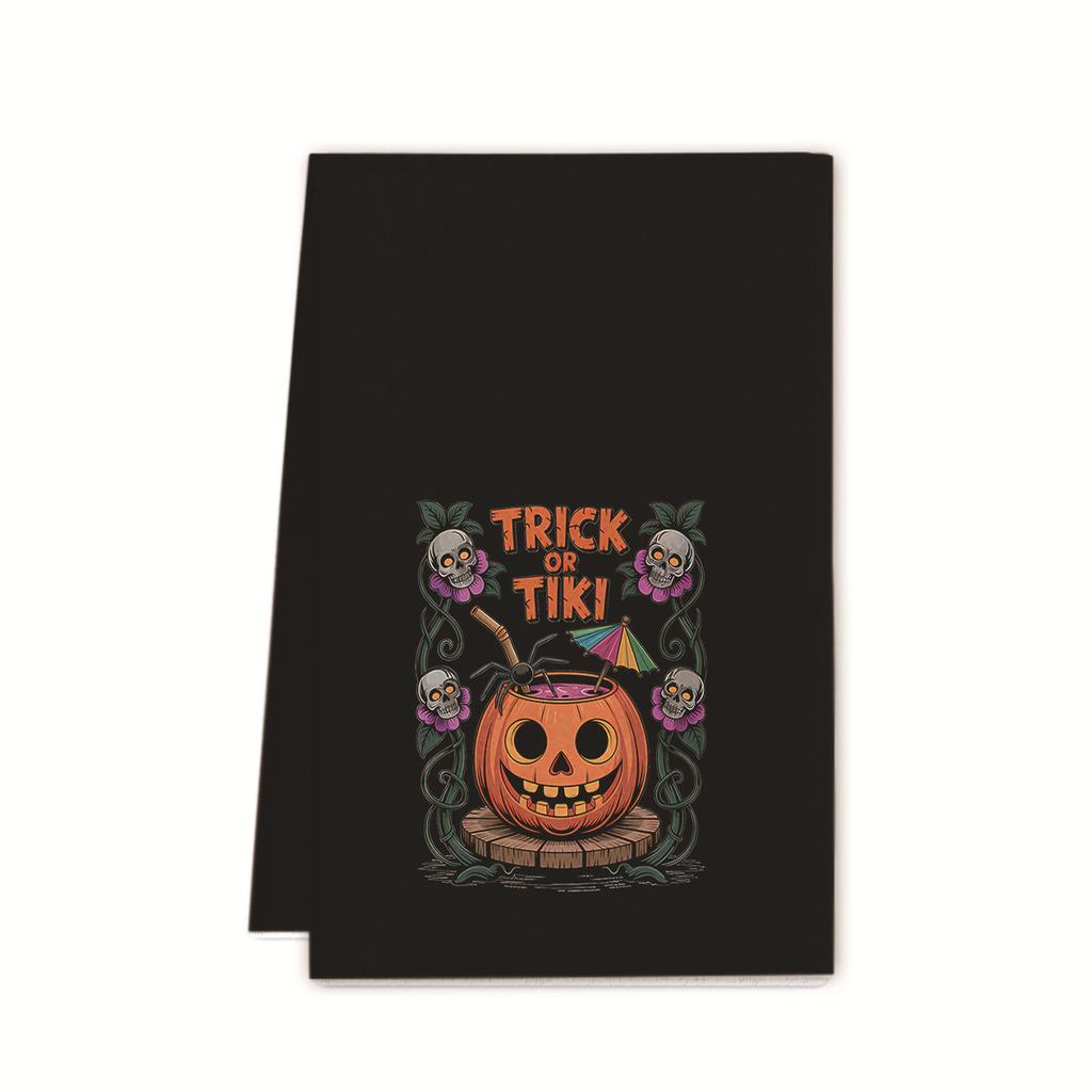 Halloween Towel Ornament Gift Microfiber Printing Kitchen Towel Special Dish Towel Rag