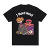 I Need HEAD Shirt - A Funny and Creative Letter-themed Casual Couple's Letter T-shirt for Summer, Suitable for Casual Wear