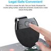 Bluetooth 5.0 Handsfree Car Kit High Definition Voice Sun Visor Music Player  Music Playback