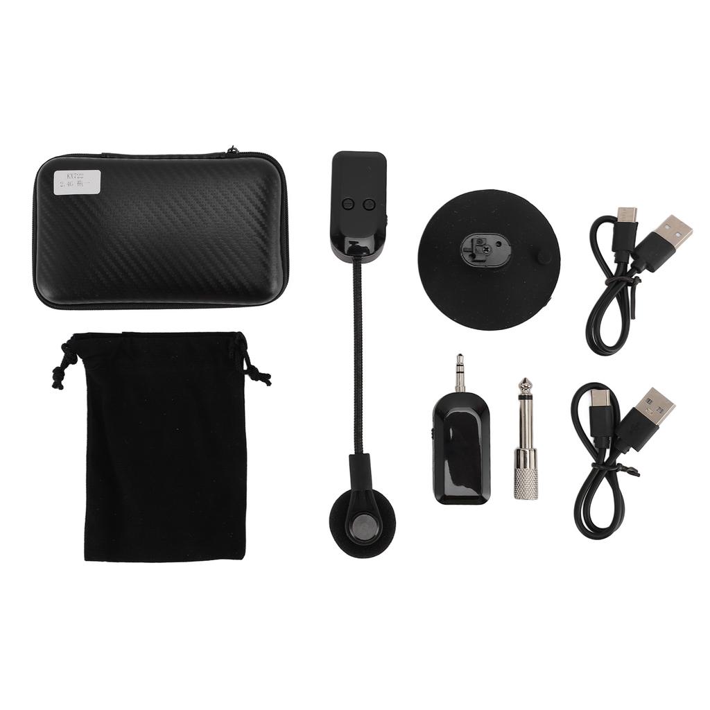 2.4G беспроводной инструментальный микрофонный звукосниматель система для гитары скрипки аккордеона виолончели цитры лютни