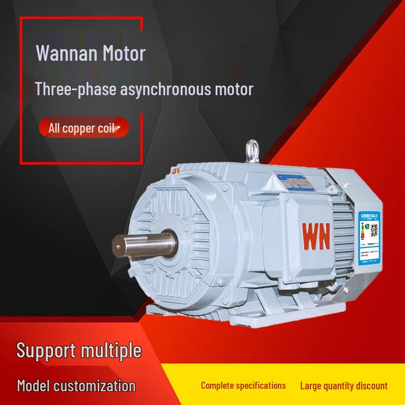 Anhui Wannan Motor YE5 Series All Copper Coil 30kW 37kW Three-Phase Asynchronous Motor