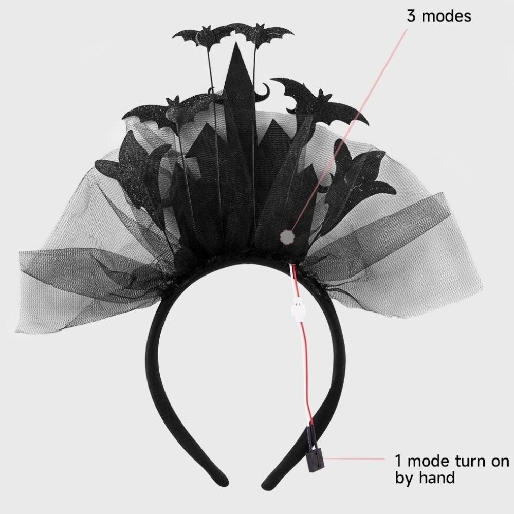 Castle Halloween Hair Hoop White Ghost Ghost Hairband Funny Halloween Headband Photography Props