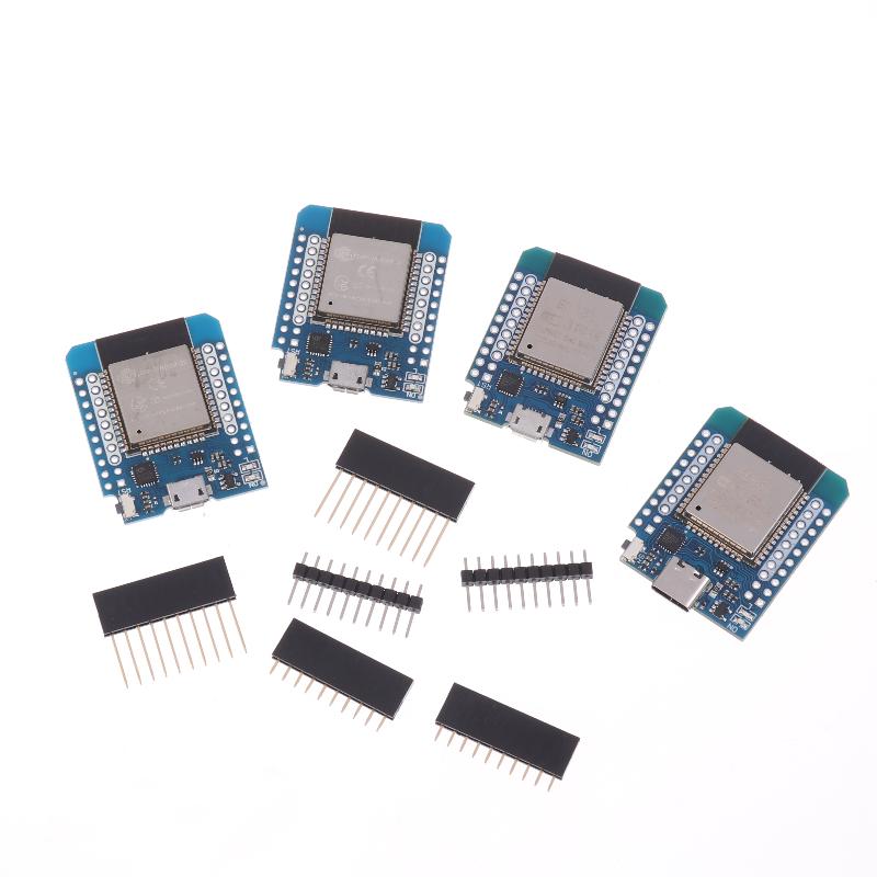 Модуль Esp32 Плата Разработчика D1 Mini Esp32 Wifi+Bluetooth Esp-32 Чип Последовательного Порта CH9102 Плата Разработчика Интернет Вещей