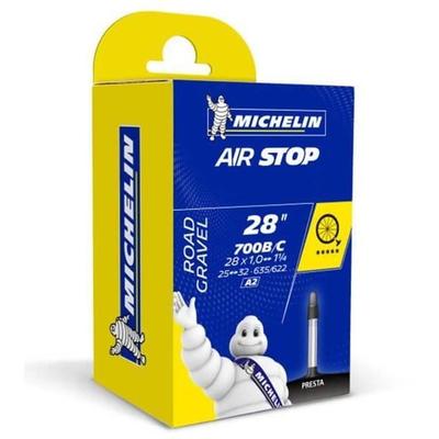 Камера - MICHELIN - Airstop A2 - Бутил - 700x25/32C - Presta 40 мм