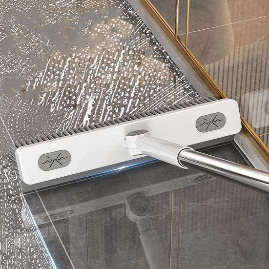 Длинная ручка для щетки для пола, вращающаяся на 360 градусов головка швабры, эргономичный дизайн