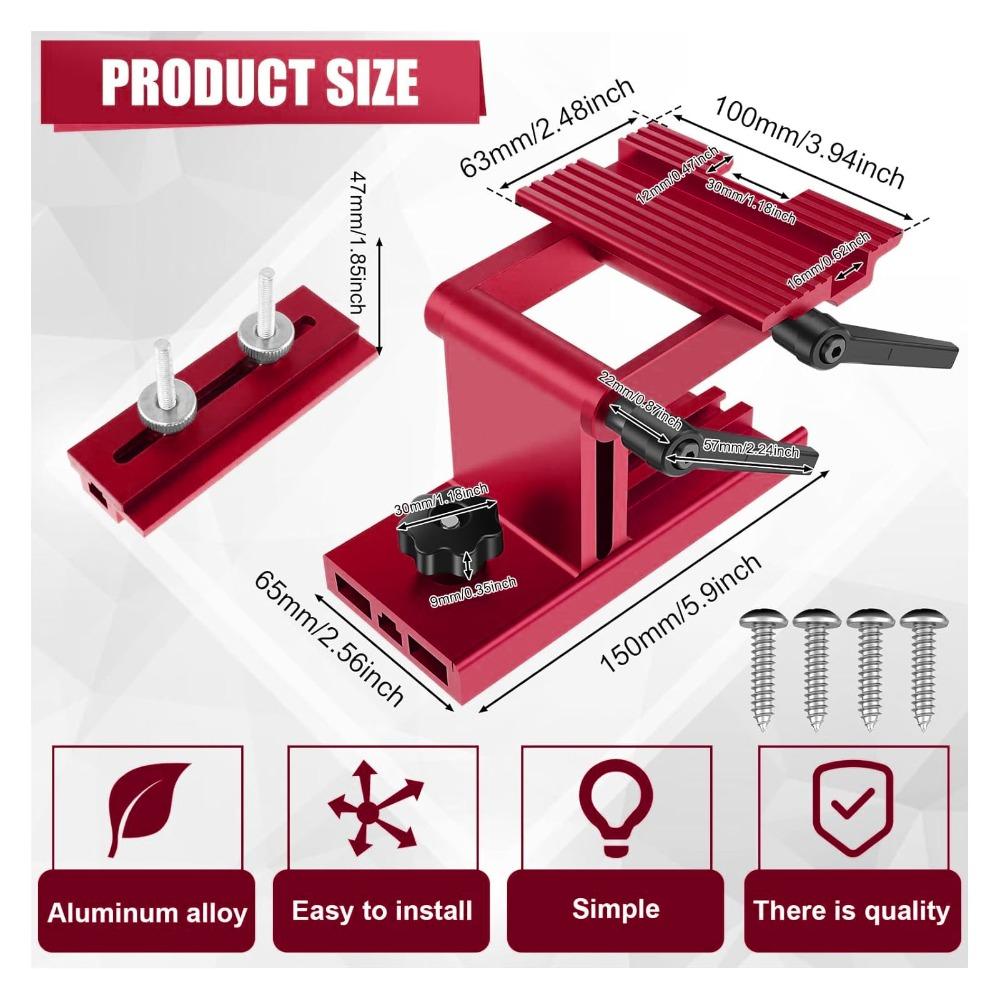 Precision Sharpening Tool Rest Jig Sturdy Grinder Sharpening Jig Sharpening Fixture Sanders