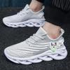 Fashion New White Running Shoes for Men Breathable Sports Shoes Light Weight Fashion Summer Breathable Sneakers for Men Plus Size 36-48