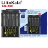 LiitoKala Lii-600 Быстрое Зарядное Устройство с Сенсорным Дисплеем для Литиевых Аккумуляторов