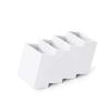 H Concept Remococo White Remote Control Stand Remote Control Storage Remote Control Rack Remote Control Stand Remote Control Stand +d DA-1230-WH