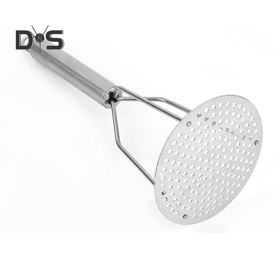 High Hardness Potato Masher with Handle Durable Stainless Steel Potato Presser