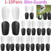 1-4Pairs Mini Shin Pads Wear-resistant Shock Absorbing Soccer Leg Protector  Lightweight Portable FootballTraining Shank Board