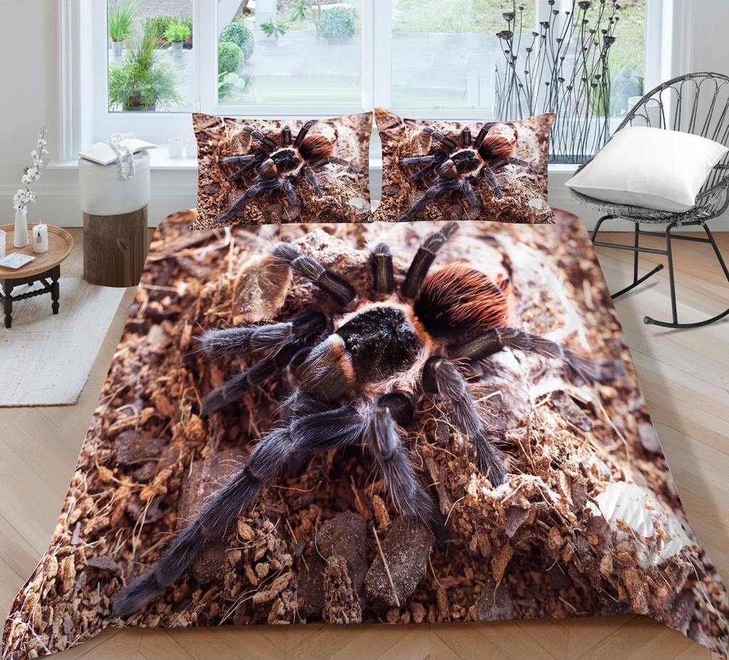 Комплект постельного белья на тему животных, роскошное пуховое одеяло и наволочка с 3D-принтом, 2/3 предмета, полноразмерное постельное белье из Австралии, Германии, США и Великобритании