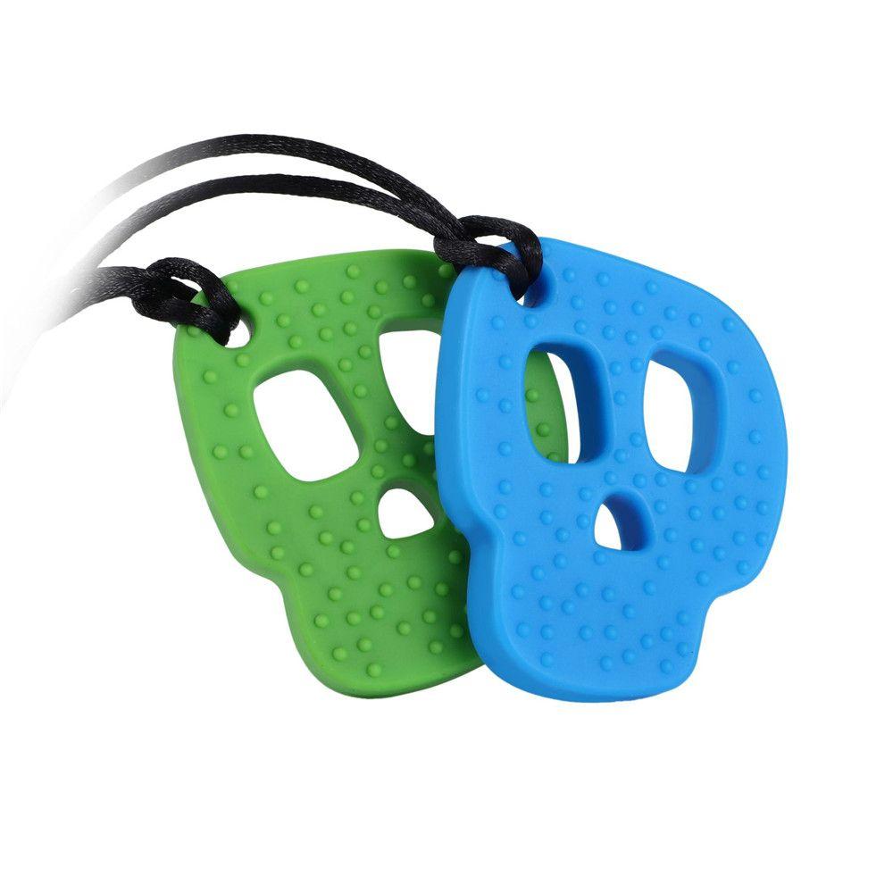 Teething Chewing Pendant Anti Autism Teether Necklace Chewy Necklace Teething Toys Sensory Chew