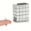 Multi-Pack Mini Magnets (30/60pcs) - Small Adhesive Backing Magnets for Whiteboard, Science Projects, Office Organization