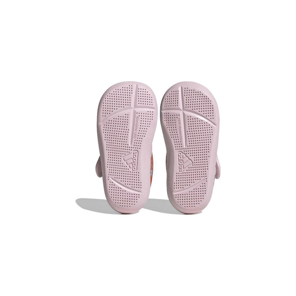 Adidas Disney X 2.0 Прочные Низкие Детские Туфли от Ударов Детская Обувь Оранжевый Розовый FZ6594