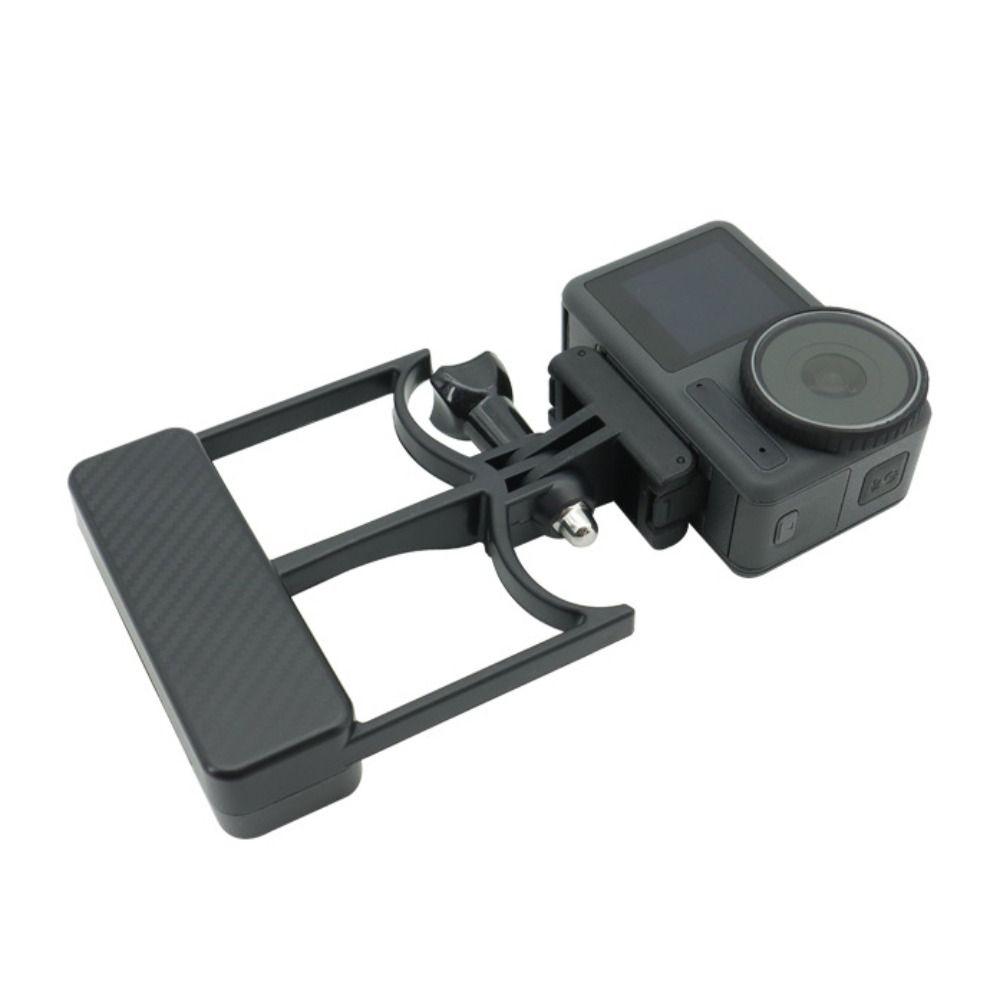 Пластина крепления переключателя ручного стабилизатора из углеродного волокна для DJI Osmo Mobile 7P/7 Travel