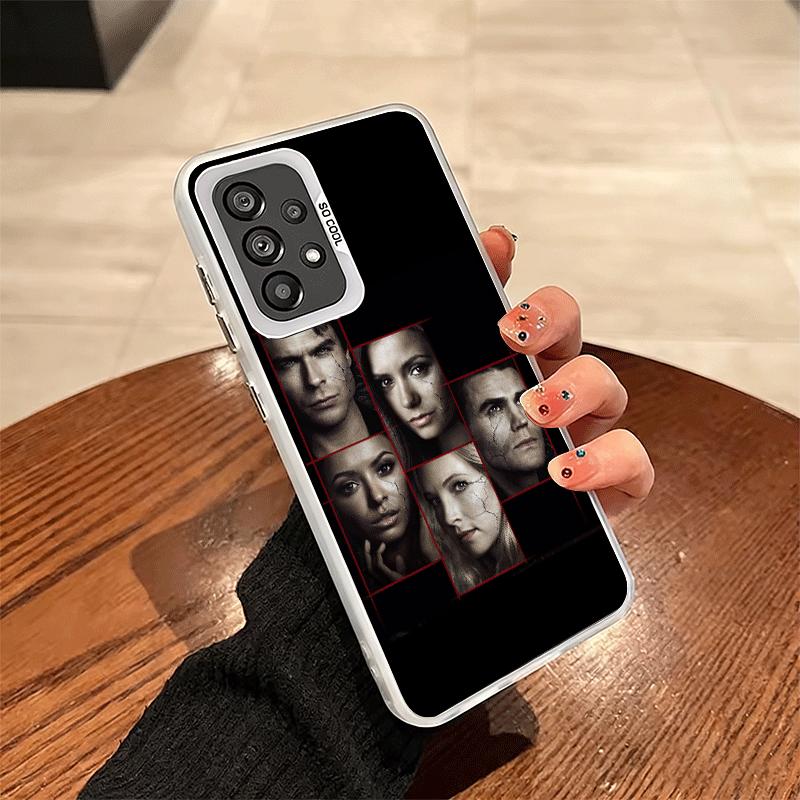 Мягкий чехол для телефона The Vampire Diaries для Samsung A17 A16 A15 A14 A13 A57 A56 A55 A54 A53 A37 A36 A35 A34 A33 A26 A25 A24 A23 A52
