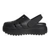 adidas Adilette Платформа Клог Тройной Черный Женские Кроссовки Основной-Черный JP9577