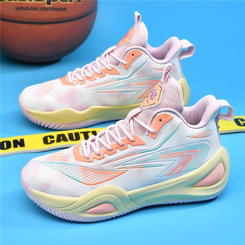 S Новые баскетбольные кроссовки Мужские кроссовки Мужские уличные спортивные туфли для отдыха Дышащие и нескользящие спортивные туфли Размер 39-45