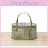 Traditional Bamboo Storage Basket With Handcrafted Design For Kitchen Organization