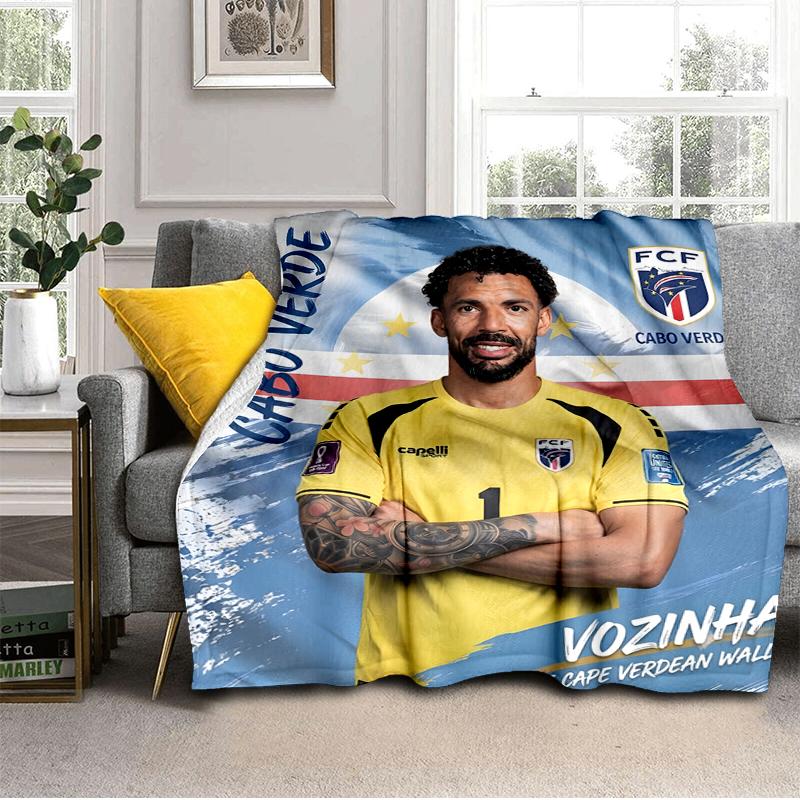 Vozin-ha Football Stars Blanket Lightweight Ideal Bedding Blanket Perfect for Travel, Camping, Living Rooms, Offices, Sofas, Fan Christmas gift