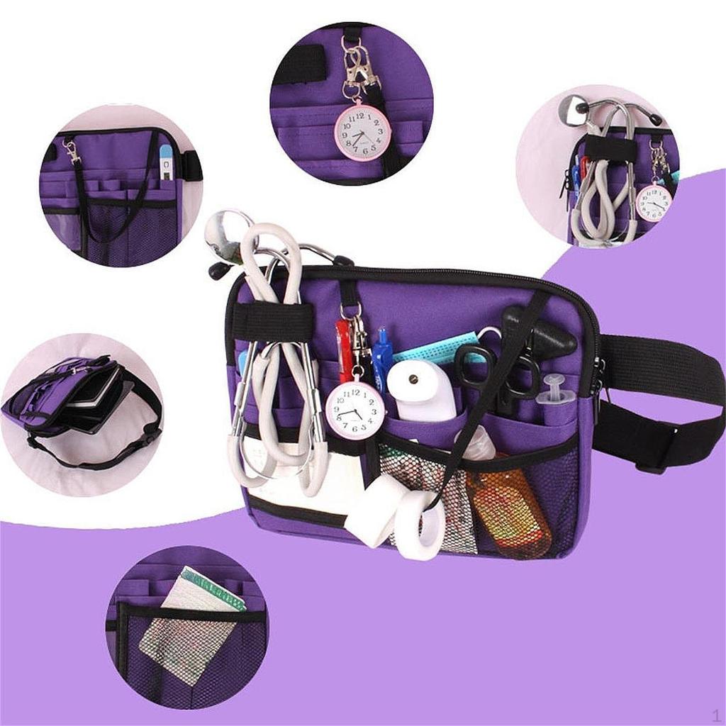 Nurse Fanny Pack Apron Hip Pouch Waist Bag Lightweight Portable Multifunction