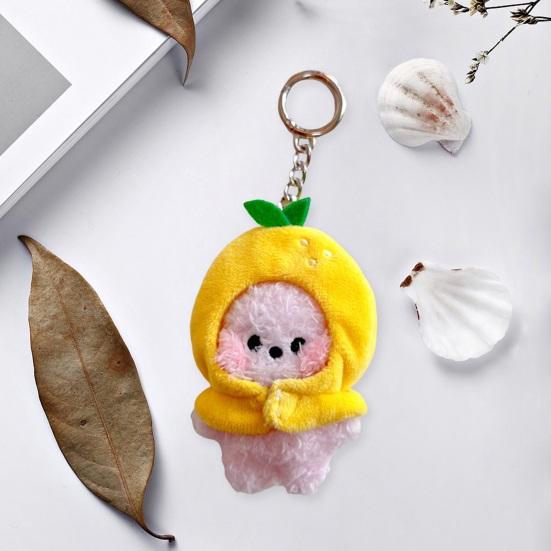 Kawaii фруктовый чехол на голову, плюшевый брелок, милый мультяшный мешок, подвеска, аксессуары, плюшевый брелок, подарок на день рождения