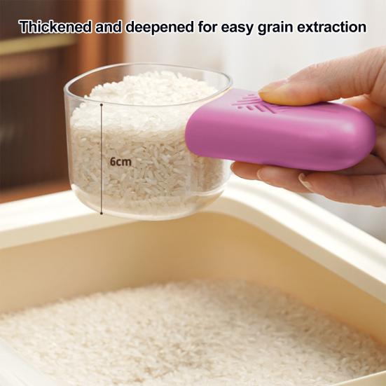 Мерная ложка с контейнером для хранения и съемной ручкой, четкая шкала, универсальная ложка для зерна, ложка для бобов, чая, сахара, инструменты бариста