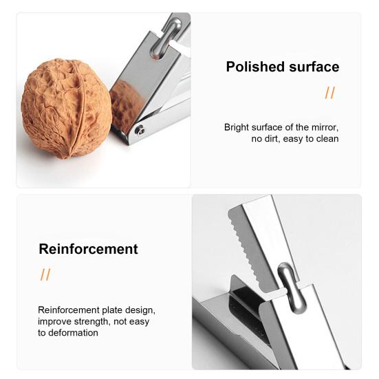 Нож для чистки раков из нержавеющей стали, быстрый инструмент для чистки рук, эффективный зубчатый дизайн, резак для хвостов креветок, кухонный гаджет для любителей морепродуктов