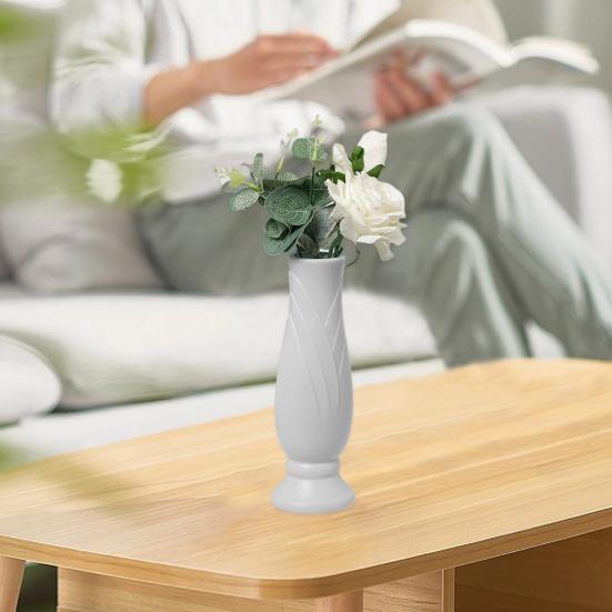 Легкая ваза для цветов, устойчивая к падениям, привлекательное современное настольное украшение