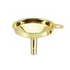 Gold/silver Oil Funnel Mirror Polishing Wine Funnel Mini Kitchen Funnels  Canning