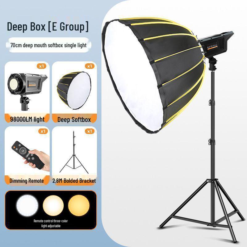 Professional Soft Light Parabolic Grid for Live Streaming and Beauty Anchors