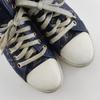 LOUIS VUITTON High cut sneakers Blue Monogram denim Women Used