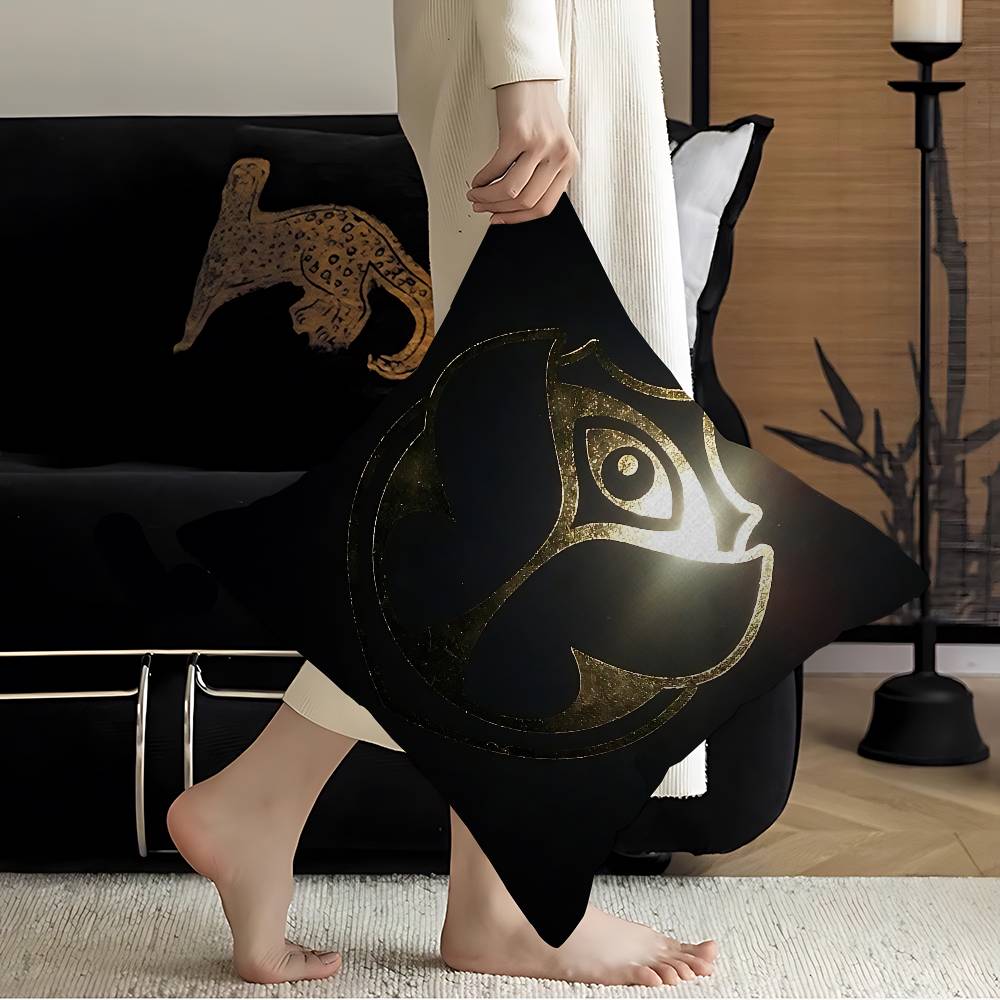 TTomorrowlands Music Logo Pillow Cushion Cover Pillowcase Living Room Sofa Home Decor Customized