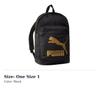 PUMA Fabric Backpack Unisex Black 076643-01