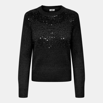 Тонкий трикотажный пуловер amina с пайетками Женский