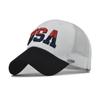 Hat Large Embroidered Cotton Flag Baseball Cap Classic USA Embroidered Cap