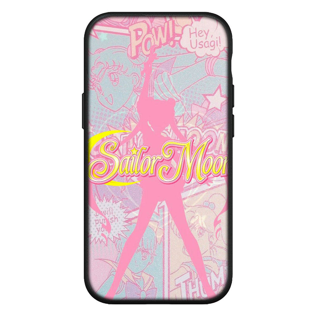 Чехол для iPhone 16 15 Xiaomi Redmi Note 14 13 12 11 Pro Max X 8 9 16e Samsung Galaxy S25 S24 S23 Moto OPPO Huawei Моряк Аниме Луна Милый Чехол для Телефона